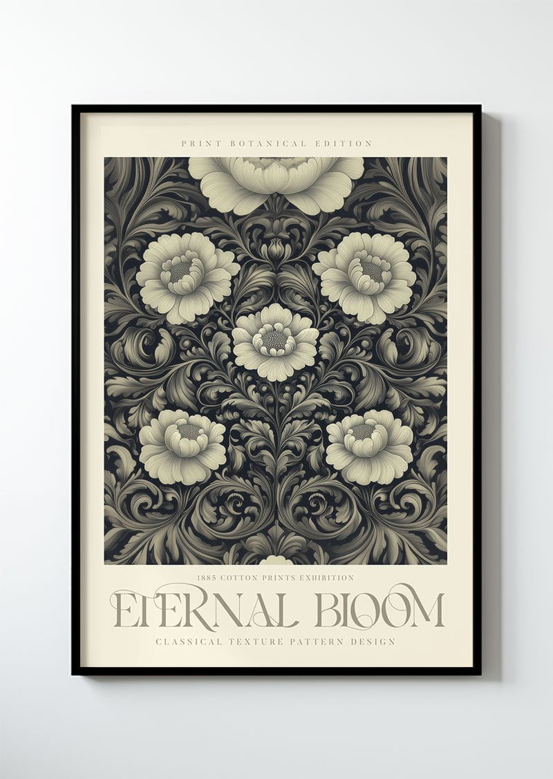 Eternal Bloom Série 5 - 1885 Cotton Print Exhibition