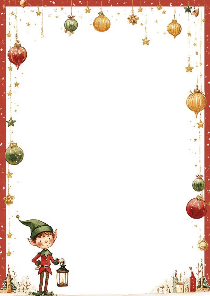 Lettres au Père Noël à imprimer – Modèles gratuit à télécharger