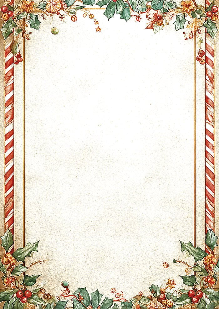 Lettres au Père Noël à imprimer – Modèles gratuit à télécharger