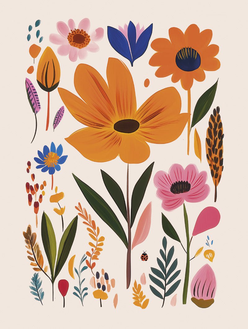 Sauvage - Affiche Folk Art