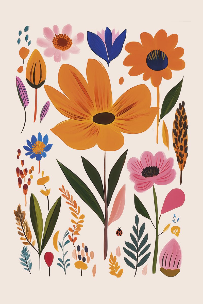 Sauvage - Affiche Folk Art