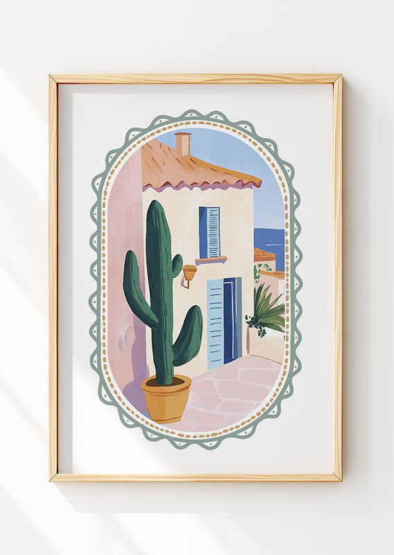 Amalfi Solare – Affiche Italie vintage