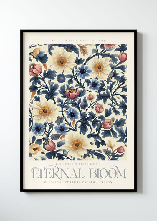 Eternal Bloom Série 4 - 1885 Cotton Print Exhibition
