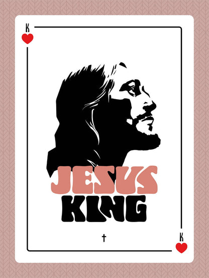 Jesus King (+4 coloris) - Affiche Chrétienne