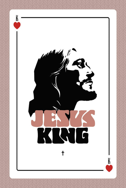 Jesus King (+4 coloris) - Affiche Chrétienne