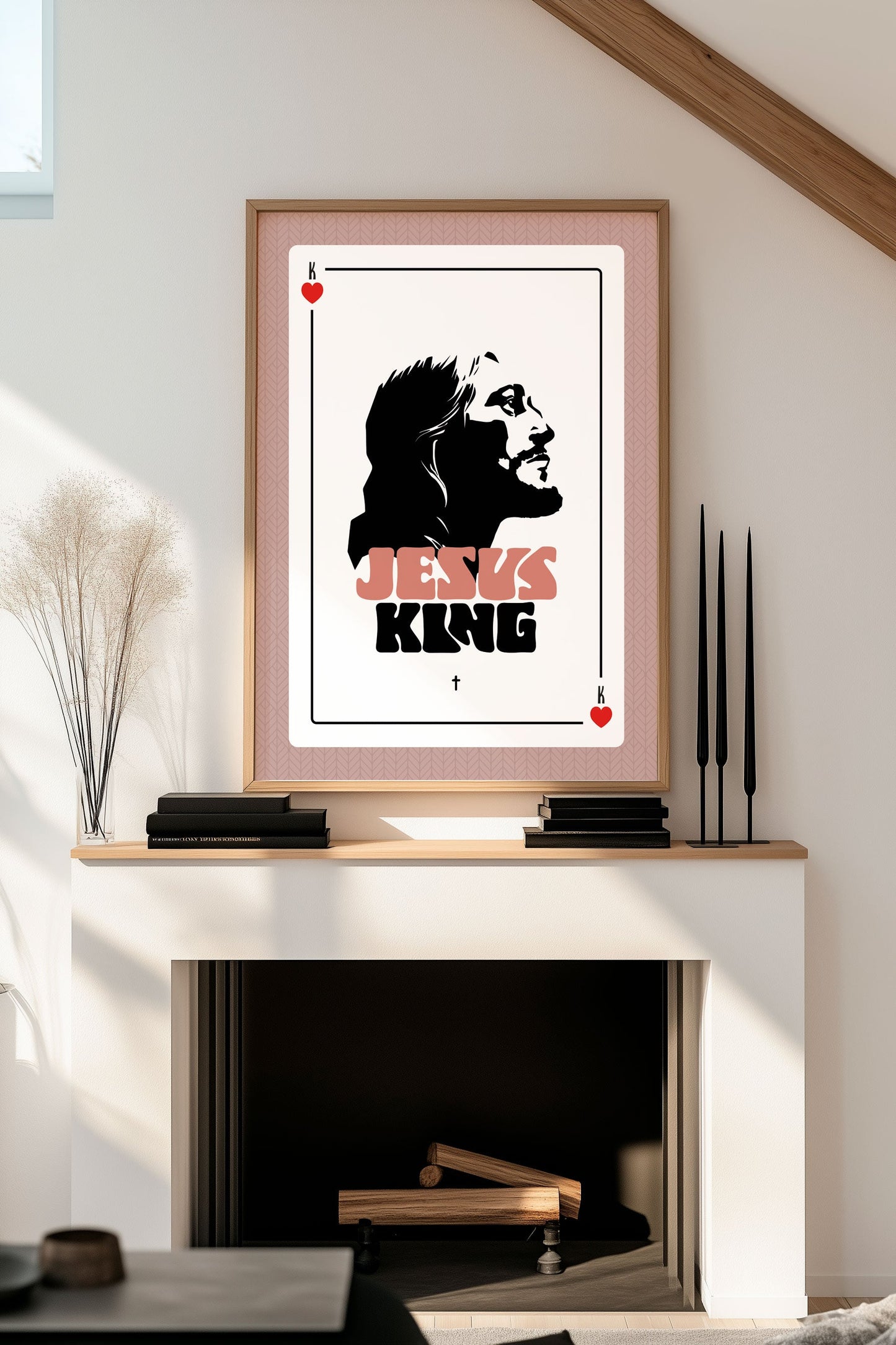 Jesus King (+4 coloris) - Affiche Chrétienne