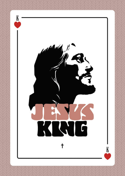 Jesus King (+4 coloris) - Affiche Chrétienne