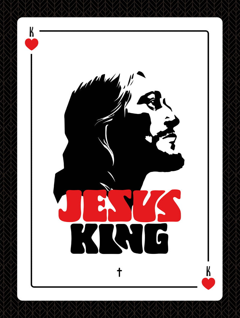 Jesus King (+4 coloris) - Affiche Chrétienne