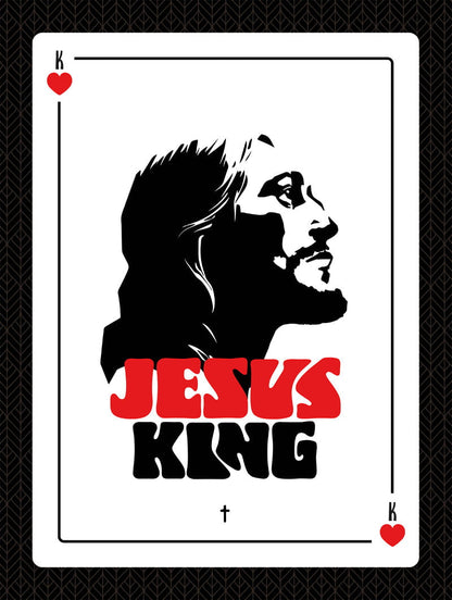 Jesus King (+4 coloris) - Affiche Chrétienne