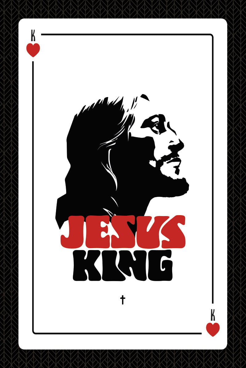 Jesus King (+4 coloris) - Affiche Chrétienne