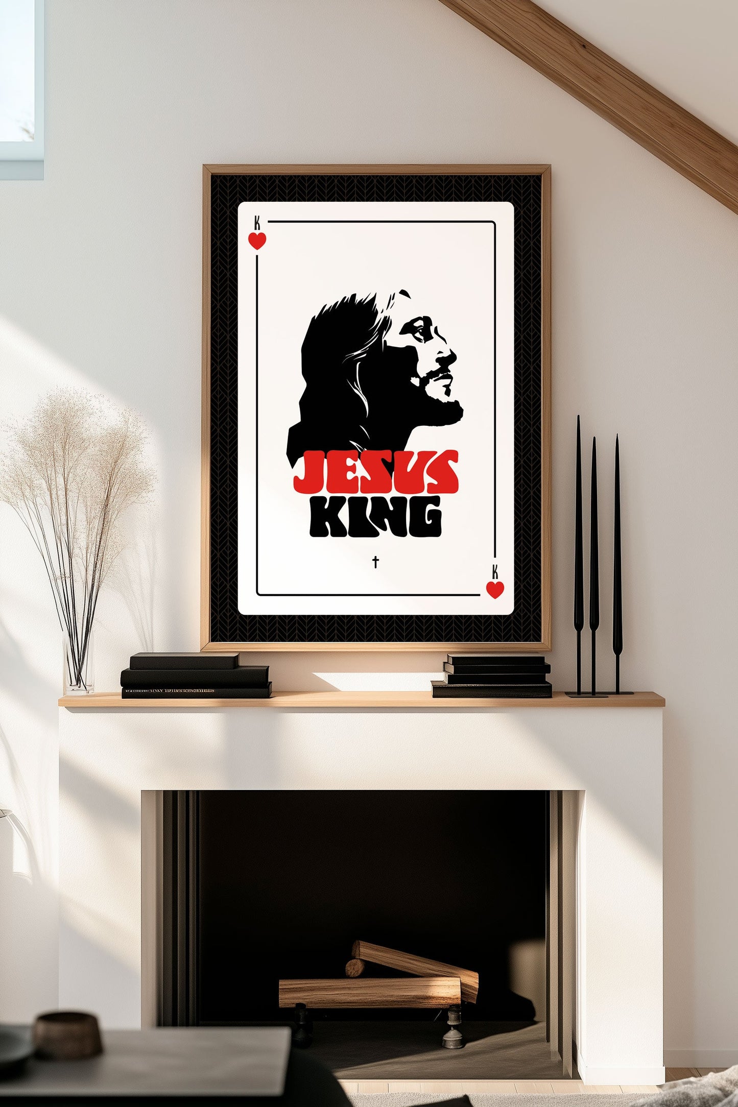 Jesus King (+4 coloris) - Affiche Chrétienne