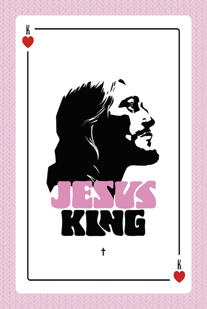 Jesus King (+4 coloris) - Affiche Chrétienne