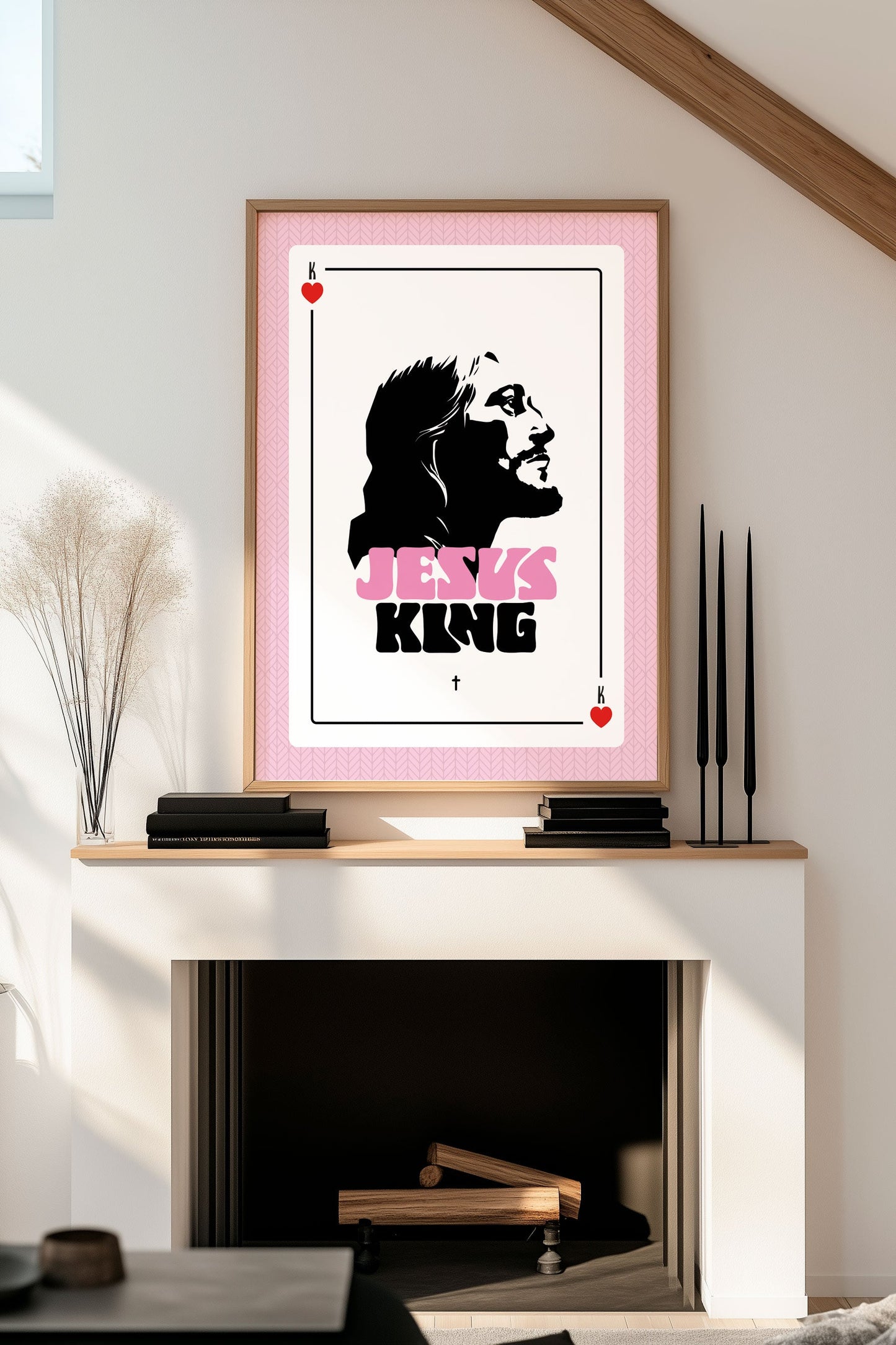 Jesus King (+4 coloris) - Affiche Chrétienne