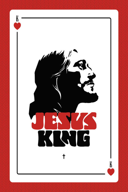 Jesus King (+4 coloris) - Affiche Chrétienne