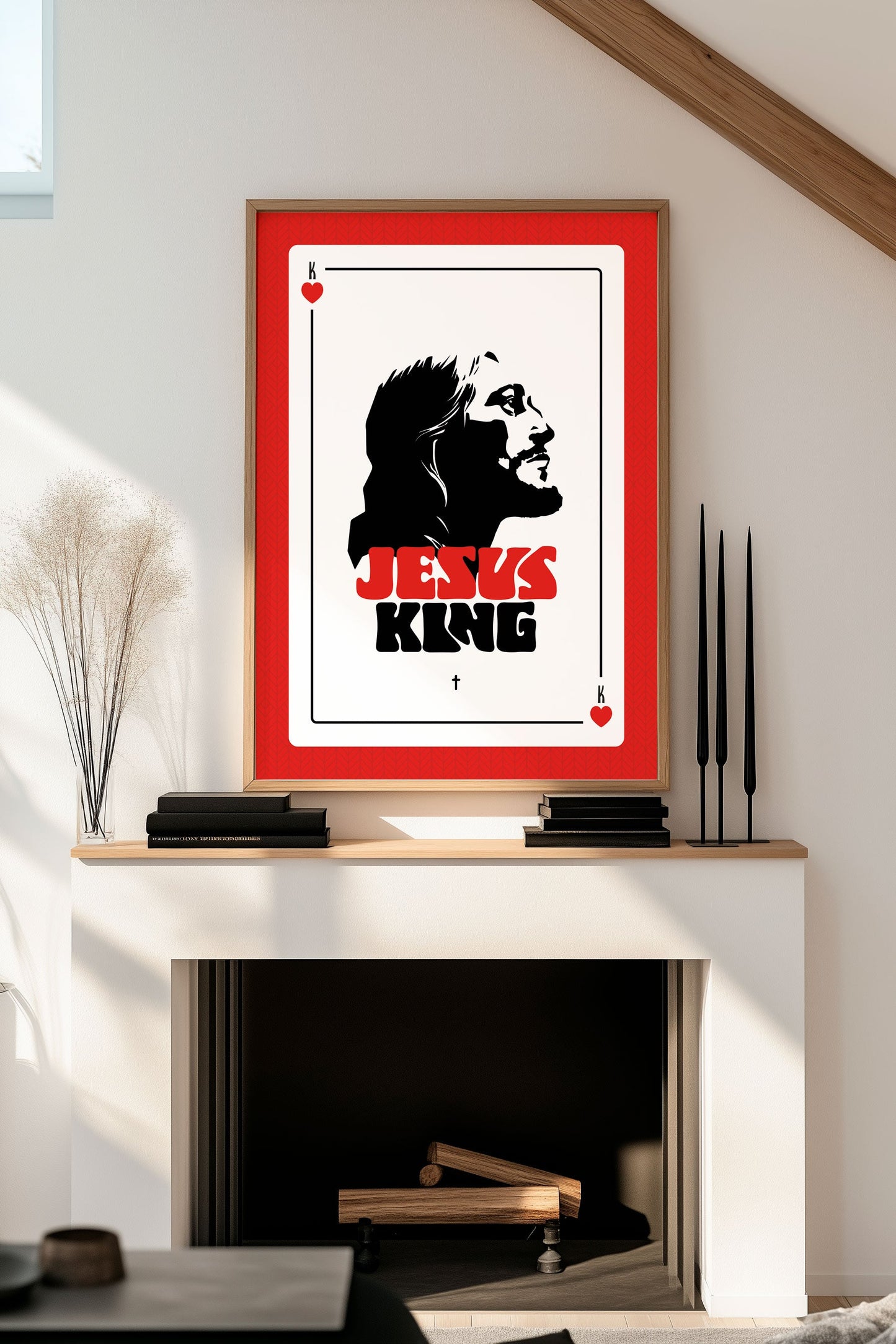 Jesus King (+4 coloris) - Affiche Chrétienne