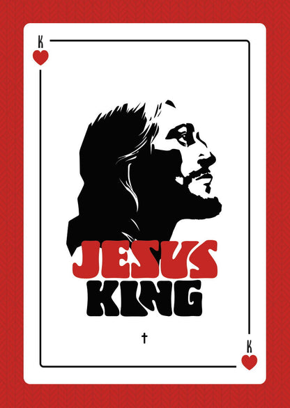Jesus King (+4 coloris) - Affiche Chrétienne