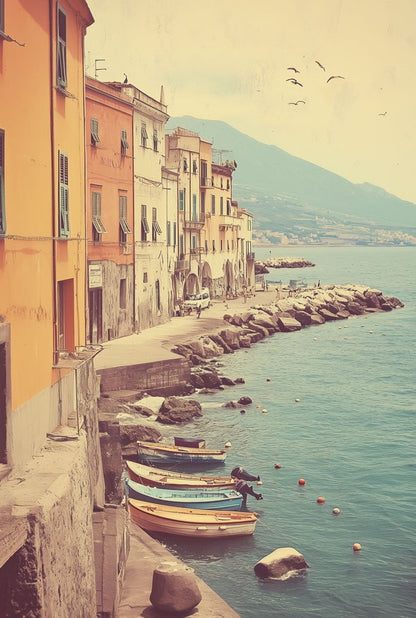 poster photo mattina a castellammare en format 40x60cm
