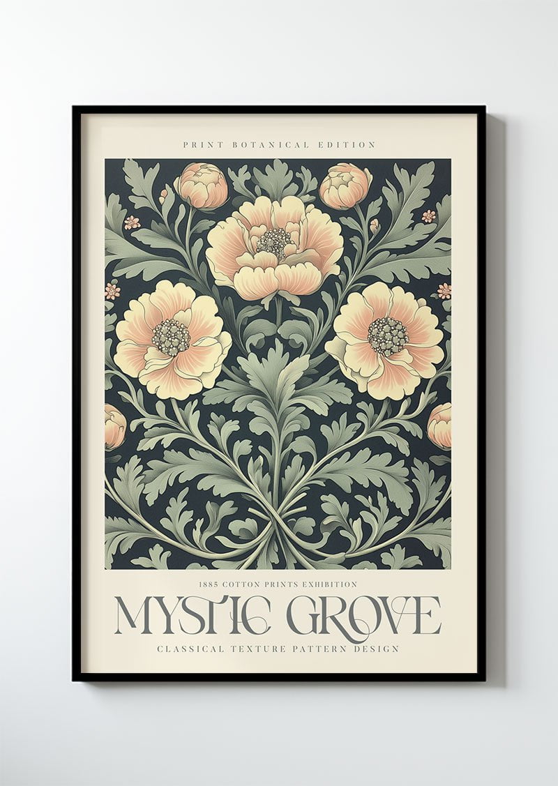 Mystic Grove Série 1 - 1885 Cotton Print Exhibition
