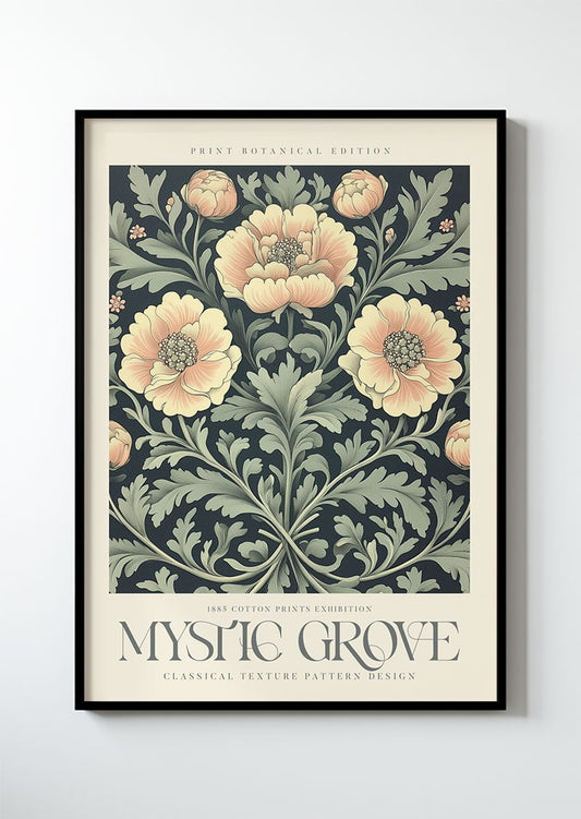 Mystic Grove Série 1 - 1885 Cotton Print Exhibition
