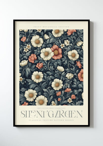 Silent Garden Série 2 - 1885 Cotton Print Exhibition