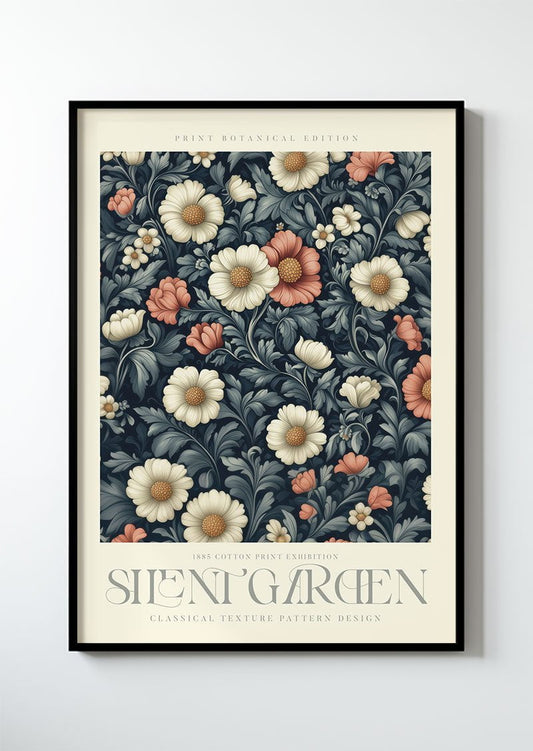 Silent Garden Série 2 - 1885 Cotton Print Exhibition