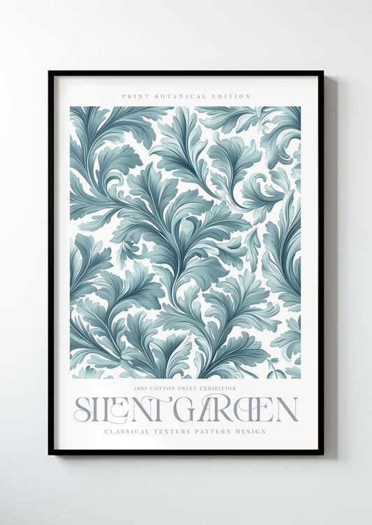 Silent Garden Série 3 - 1885 Cotton Print Exhibition