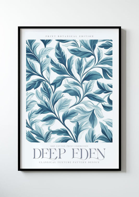 Deep Eden Série 1 - 1885 Cotton Print Exhibition