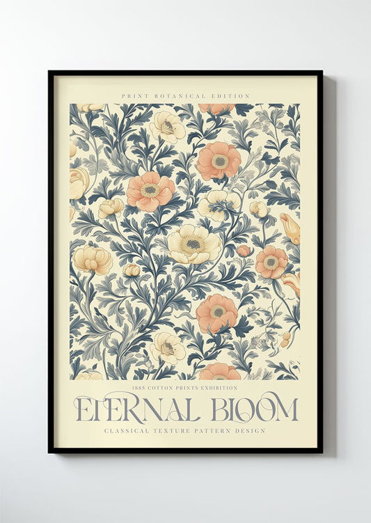 Eternal Bloom Série 1 - 1885 Cotton Print Exhibition