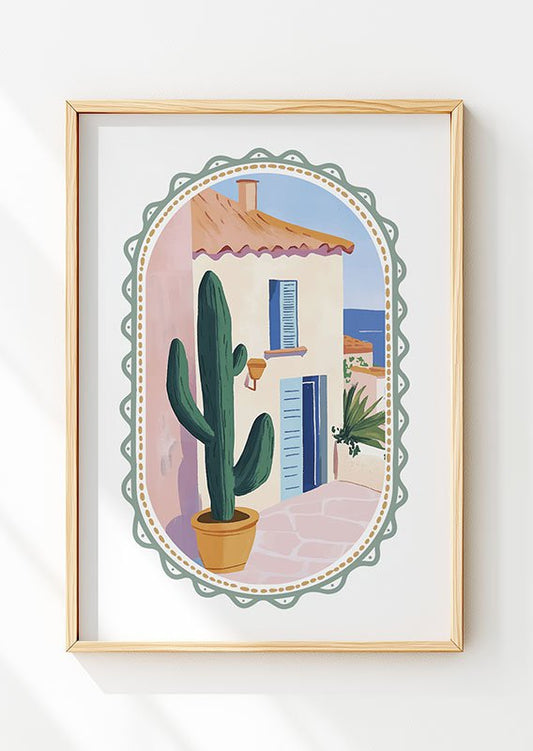 Amalfi Solare – Affiche Italie vintage