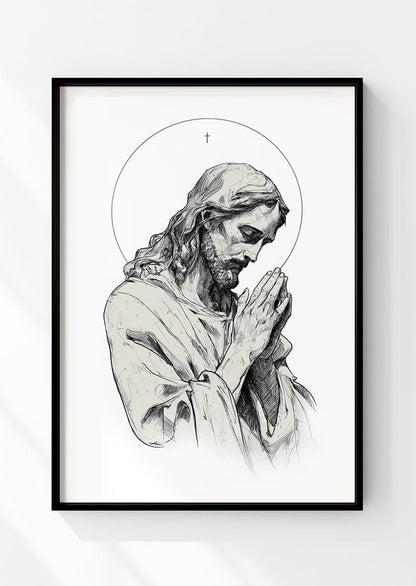 Jésus-Christ - Affiche Chrétienne